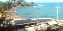 Plage de Napili Kai sur l'île de Maui Webcam - Îles hawaïennes