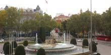 Fontana di Nettuno, Piazza Cortes Webcam - Madrid