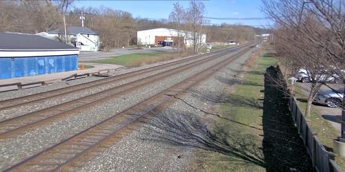 Bahnübergang im Bundesstaat New York (Osten) Webcam - Fairport