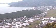 Panorama dall'alto Webcam - Karatsu