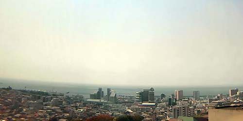 Panorama der Ocean Bay und der Akashi Strait Webcam
