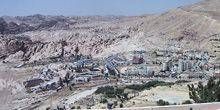 Panorama aus großer Höhe in der Nähe von Petra Webcam
