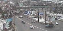 Panorama dall'alto, vista della stazione ferroviaria Webcam - Chisinau