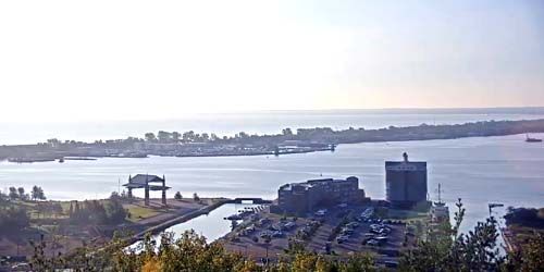 Panorama del porto e del porto dall'alto Webcam - Duluth
