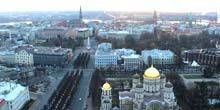 Panorama von oben Webcam - Riga