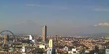 Panorama Von Oben. Vulkan Webcam - Puebla