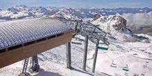 Panorama della stazione sciistica Roche de Mio Webcam