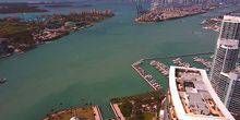 Panorama von einem Wolkenkratzer Webcam - Miami