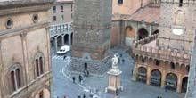 Piazza di Porta Ravegnana, deux tours Webcam