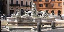 Piazza del Nettuno, fontaine de Neptune Webcam