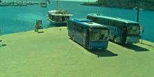 Pier auf der Insel Alonissos Webcam