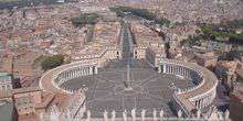 Place Saint-Pierre au Vatican Webcam - Rome