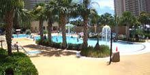 Pool im Emerald Beach Resort Webcam