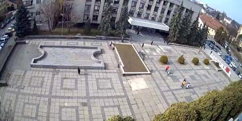 Piazza delle Poste, Comune Webcam - Uzhgorod