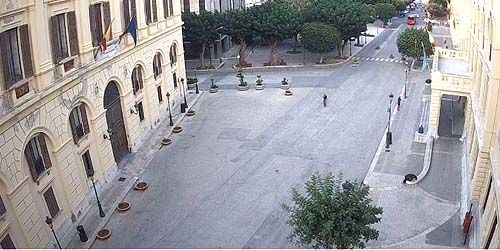 Place de la mairie Webcam - Trapani
