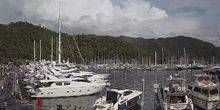 Remblai avec yachts Webcam - Marmaris