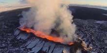 Baurdarbunga - stratovolcan en Islande Webcam - Reykjavik