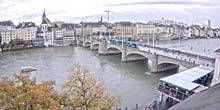 Rhin, vue sur le pont du milieu Webcam
