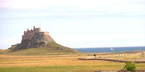 Lindisfarne Castle Webcam - Newcastle
