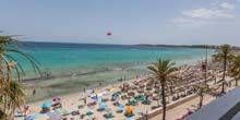 Der schöne Strand von Voramar Webcam - Valencia