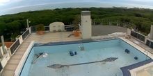 Schwimmbad gegen das Meer im Eraclea Palace Hotel Webcam
