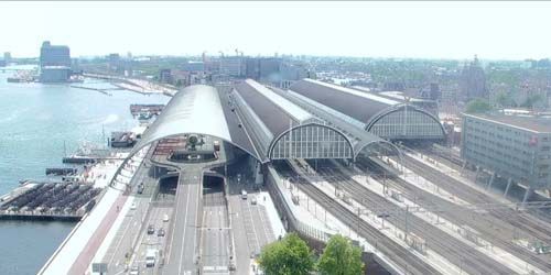 Seehafen und Hauptbahnhof Webcam