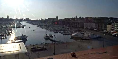 Port maritime, Vieux Port de Marseille Webcam - Marseille