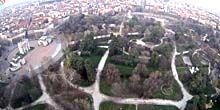 Parc Sempione, vue panoramique Webcam