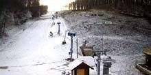 Piste de ski dans la station de Jepleny Webcam - Veszprem