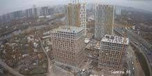 Panorama depuis Slavutich Webcam - Kiev