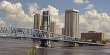 Pont de la rue Main Sud Webcam - Jacksonville