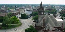 Panoramica della città al centro Webcam - Galesburg