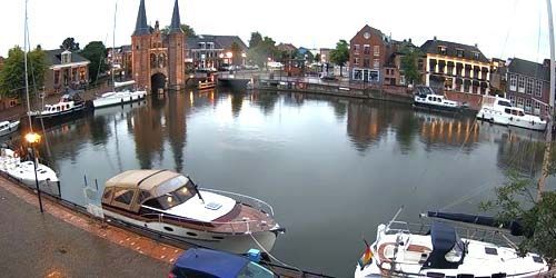 Port dans le centre-ville, pont Lemmerweg Webcam