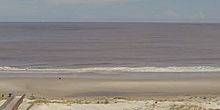 Strand an der Küste Webcam