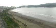 Les plages de la côte sud de l'Atlantique Webcam - São Paulo