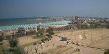 Strand vom Corinna Hotel Webcam - Rimini