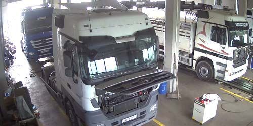 Stazione di servizio per camion Webcam - Minsk