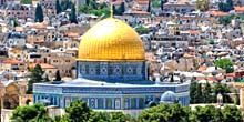 Temple Mount Sanctuary Kuppel des Felsens Webcam - Jerusalem
