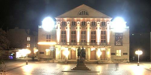 Piazza del teatro Webcam - Weimar