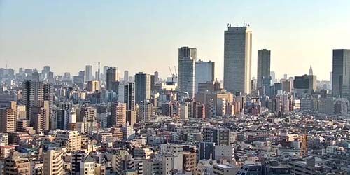 Quartier de Toshima, vue panoramique d'en haut Webcam