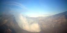 Vista del vulcano attivo Turrialba Webcam - San Jose
