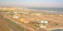 Vista delle spiagge dal Park Hotel Chioggia... Webcam
