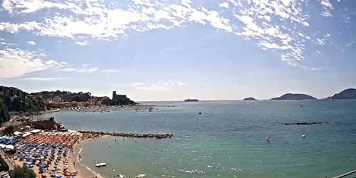 Spiaggia di Venus Lazurnaya Webcam - La Spezia