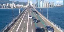 Traffico sul ponte Kwanan Webcam