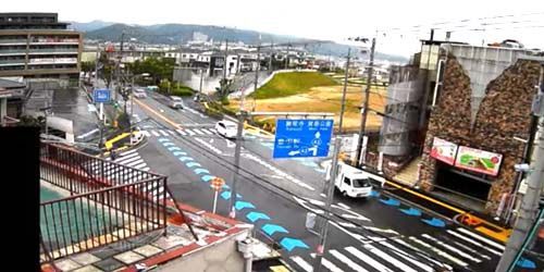 Verkehr in den Vororten von Toyonaka Webcam